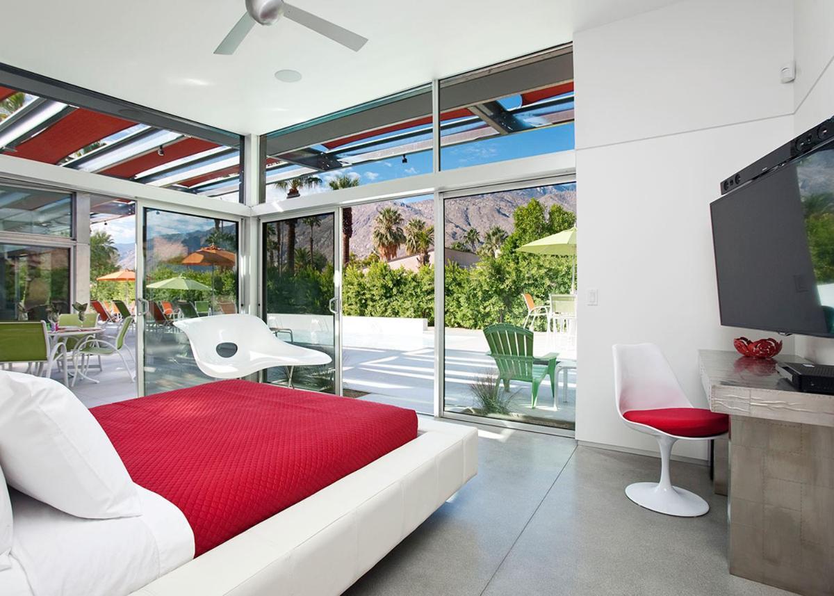 Villa Glass And Steel House 2012 Palm Springs Exterior foto